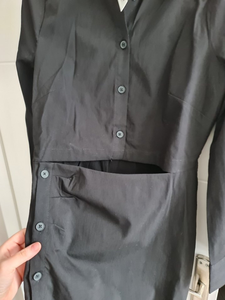 Mango Gömlek Elbise - Görsel 5