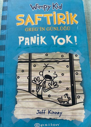 Wimpy Kid Saftirik Çocuk Kitabı - Panik Yok
