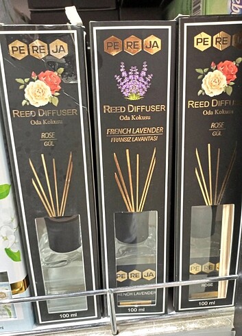 Beden Renk Pareja bambu çubuklu oda kokusu çeşitleri 100 ml