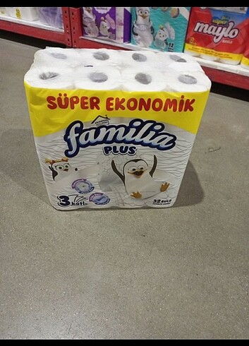 diğer Beden beyaz Renk Familia Tuvalet kağıdı 32 li