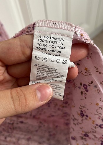 xl Beden pembe Renk Pembe Bohem V Yaka Düğmeli