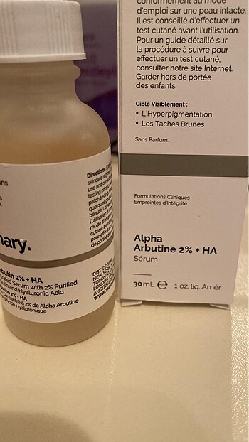 The ordinary alpha arbutine