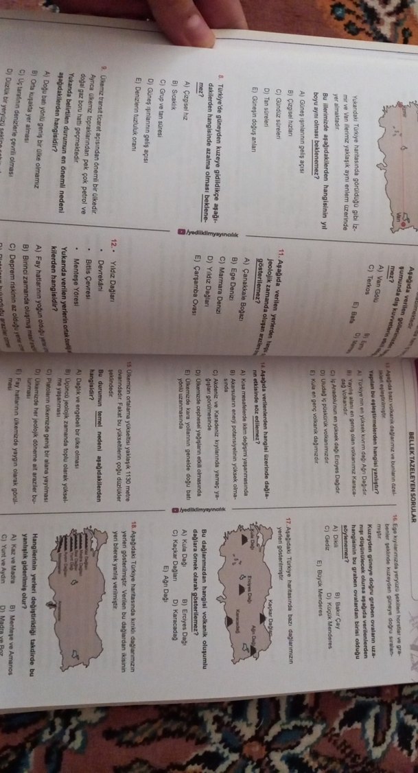 KPSS Coğrafya Öğreten Soru Bankası 4x4 - Görsel 3