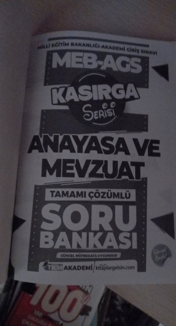 MEB-AGS Kasırga Serisi Anayasa ve Mevzuat Soru Bankası - Görsel 3