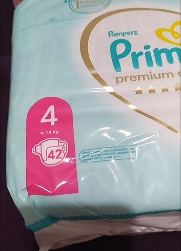 Prima Prima premium care 4 numara bebek bezi