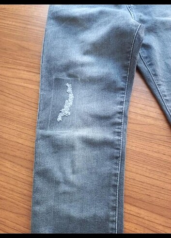8 Yaş Beden gri Renk Lc Wakiki 8 yaş kot pantolon