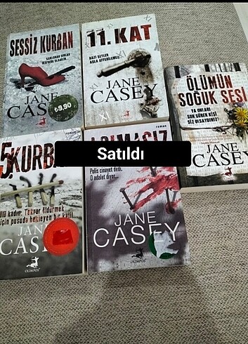 Jane Casey polisiye kitapları 