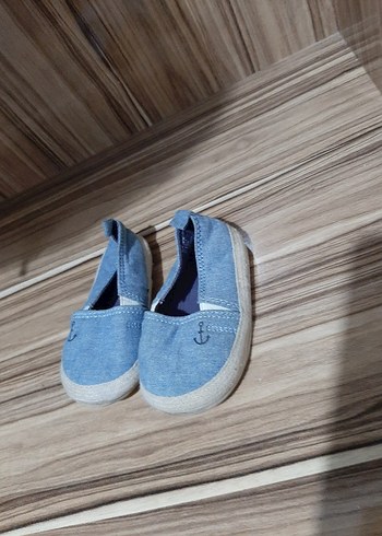 Erkek Çocuk Mavi Kot Düğmeli Loafer - Görsel 2