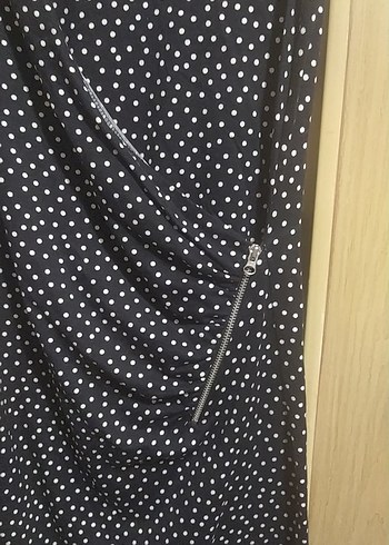 Gri Puantiyeli Uzun - Görsel 3