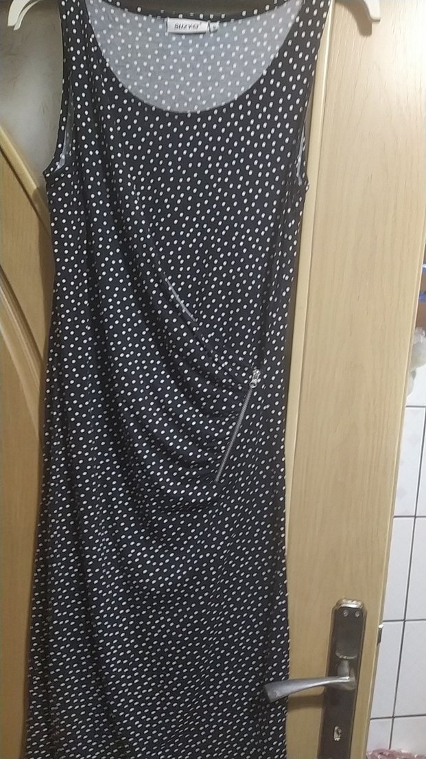 Gri Puantiyeli Uzun - Görsel 2