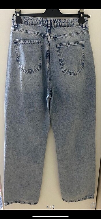 38 Beden Trendyolmilla Uzun Straight Jean
