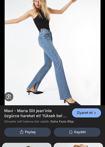 Mavi Jeans Mavi Flare Kesim Kadın Jean Pantolon
