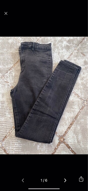 ZARA TRF Siyah Skinny Jean | 36 Beden