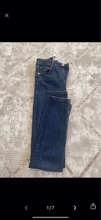 ZARA Klasik Lacivert Skinny Jean | 36 Beden