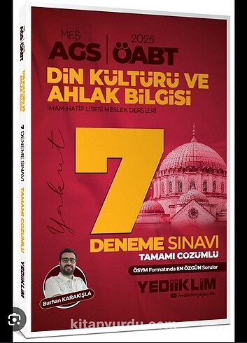 AGS ÖABT DİKAB DENEME SINAVI TAMAMI ÇÖZÜMLÜ 