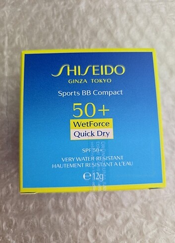 Shiseido spf 50 pudralı güneş kremi medium dark SIFIR ÜRÜN