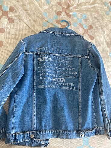 m Beden mavi Renk Kot ceket