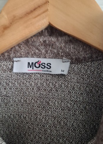 Taş Detaylı Düğmeli Bol Kesim Kahverengi Kışlık Gömlek - Görsel 2