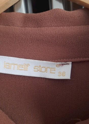 Kadın Kahverengi Tam boy Ferace/Giy Çık - Görsel 2