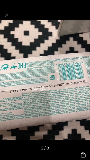 4 Beden: 7-18 kg Beden Renk Prima pampers pure 4no