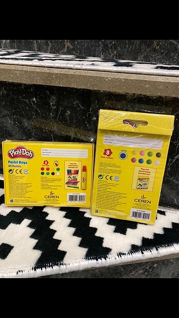  Beden Renk Play-Doh pastel,kuru boya 8li