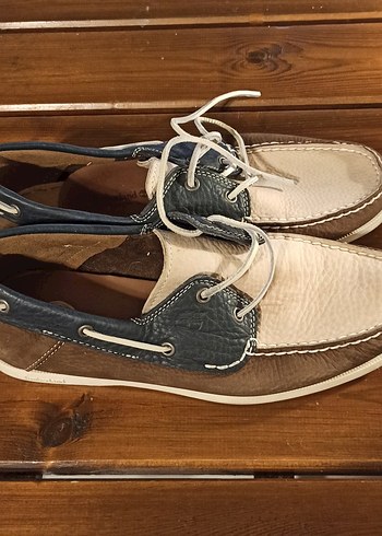 Timberland Deri Bağcıklı Bohem Tarzı Erkek Günlük Ayakkabı