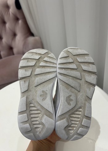 Çocuk Beyaz Adidas Spor Ayakkabı - Görsel 5