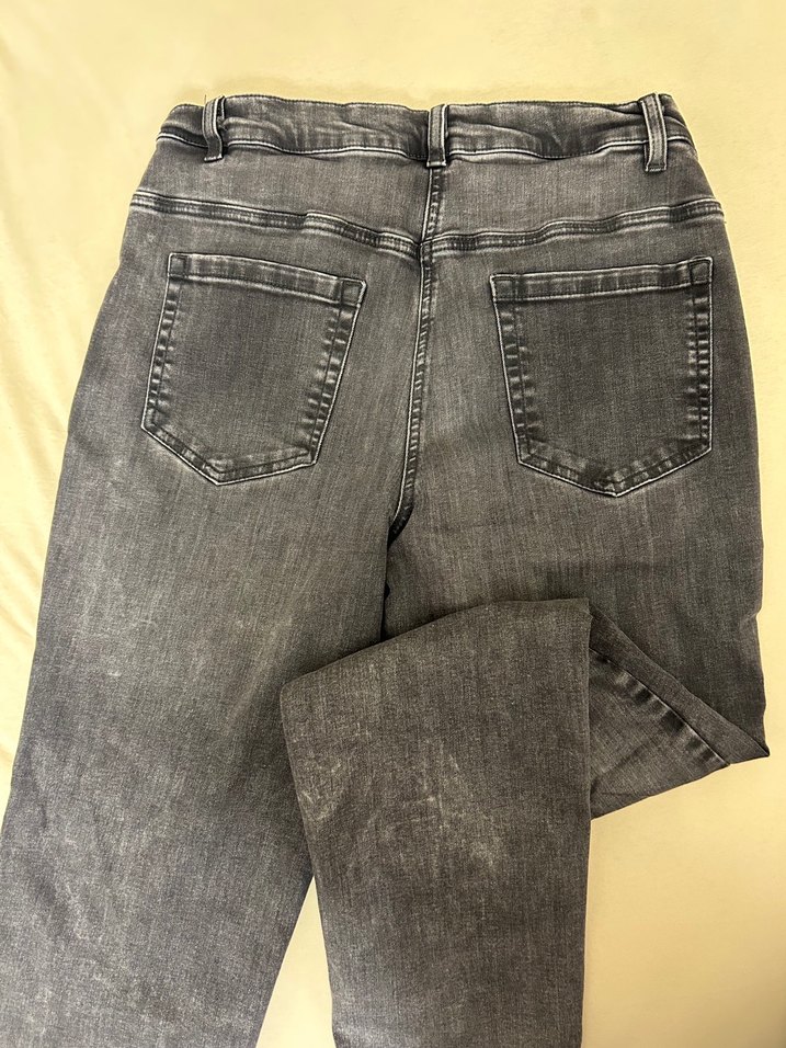 Kadın Denim rahat Kesim Pantolon - Görsel 2