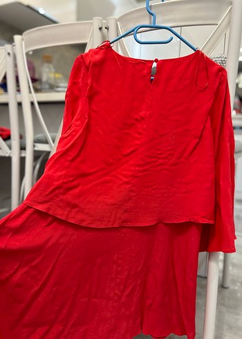 Kırmızı, Salaş Kesim, elbise - Görsel 2