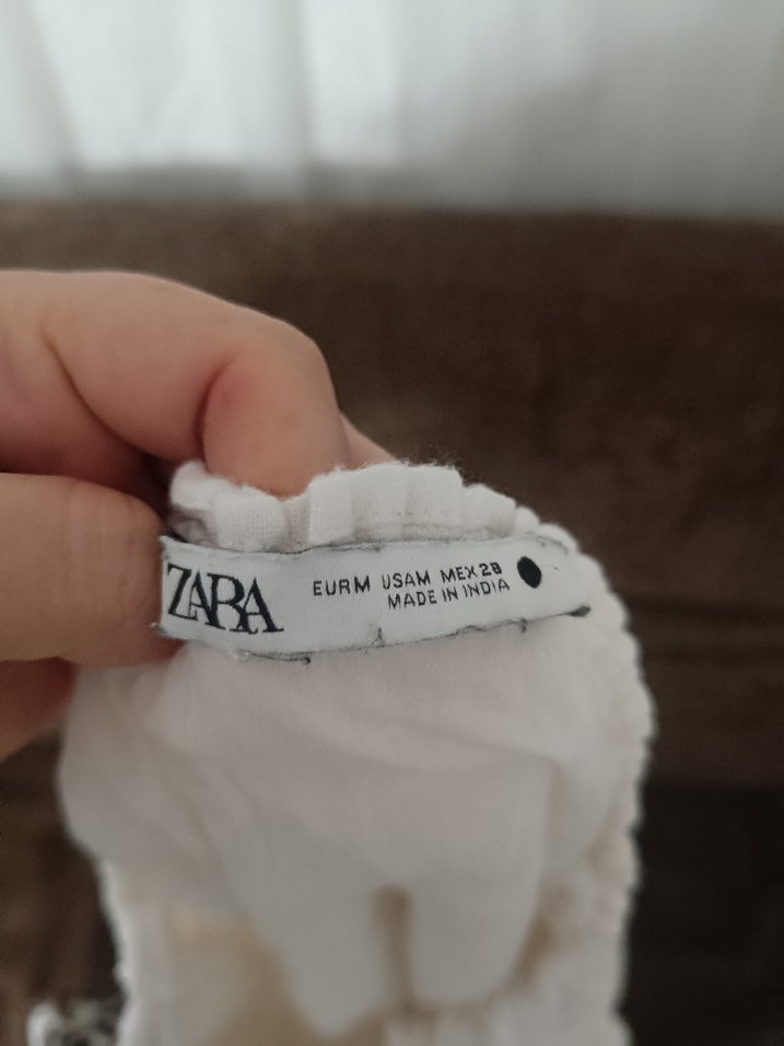 Beyaz Düz etek - Görsel 3