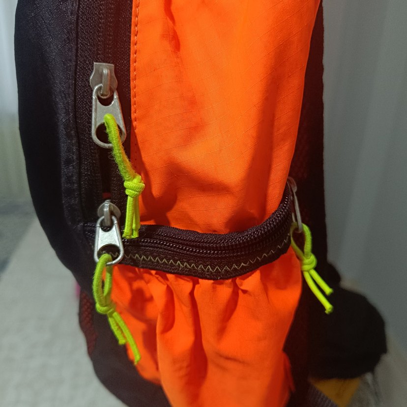 Turuncu Kinetix Fermuarlı Kadın Sırt Çantası - Görsel 4