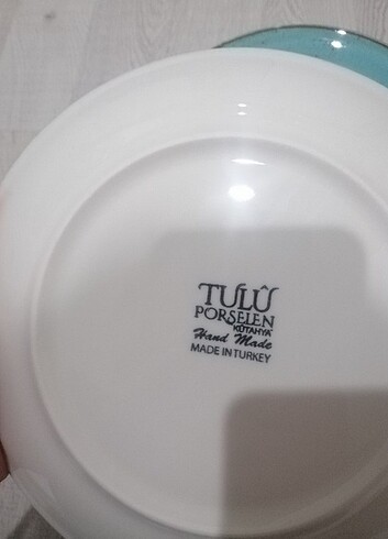 Diğer Tulu porselen servis tabağı 
