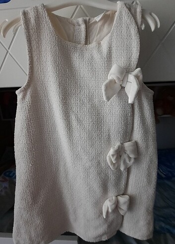 Lcw elbise krem rengi