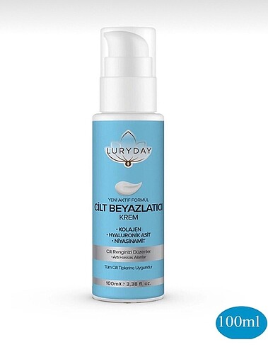 Diğer Luryday Cilt Beyazlatıcı Krem