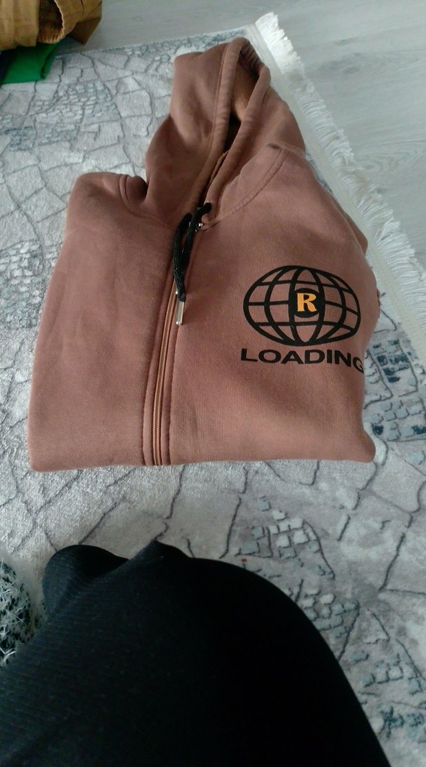 Erkek Çocuk Kahverengi Fermuarlı Sweatshirt - Görsel 4