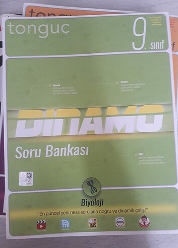 TONGUÇ AKADEMİ DİNAMO 9. SINIF BİYOLOJİ TEST KİTABI