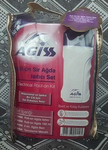 Diğer AGİSS ROLL-ON SİR AĞDA ISITICI SET