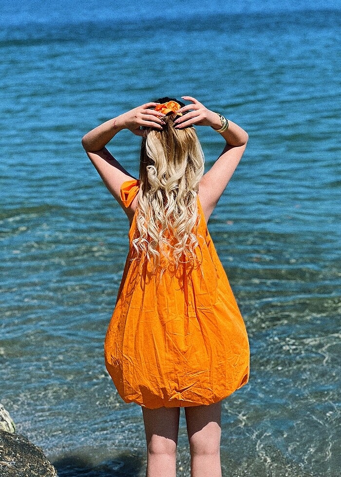 balon elbise - Görsel 2