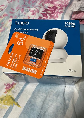 Tapo c 200 Wi-Fi Güvenlik Kamerası ve 64 gb sd kart - Görsel 3