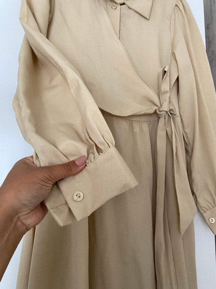 Gömlek elbise - Görsel 2