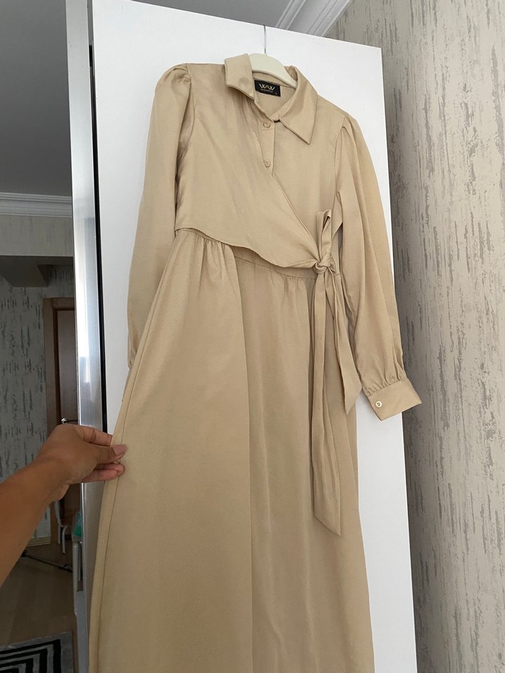 Gömlek elbise - Görsel 3