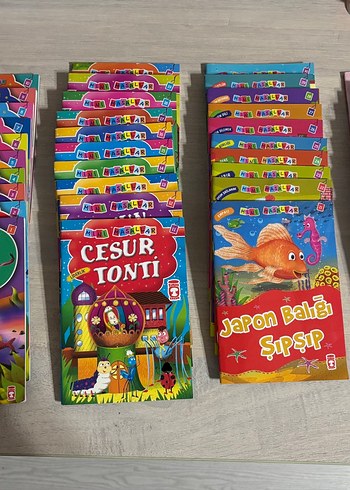 Cesur Tonti ve Japon Balığı Kitapları