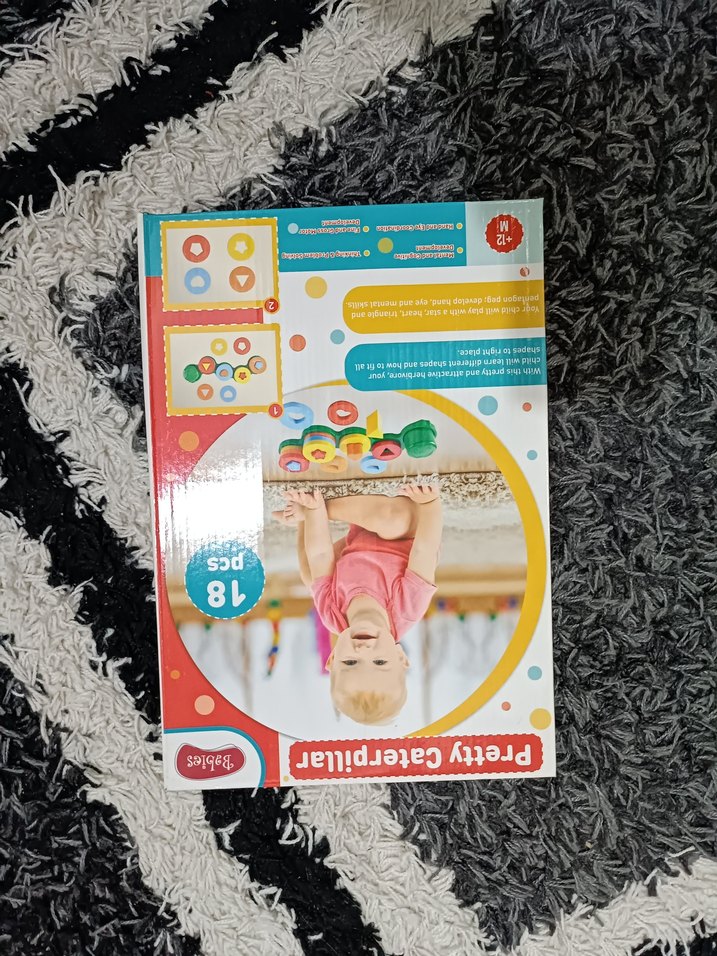 Pastel Renkli Bebek Zeka Oyunu Puzzle - Görsel 2