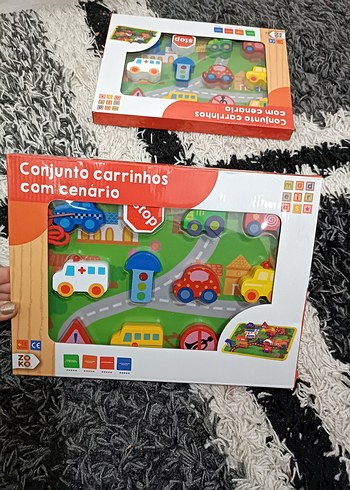 Renkli Eğitim Seti: Araba ve Oyun Alanı Puzzle - Görsel 2