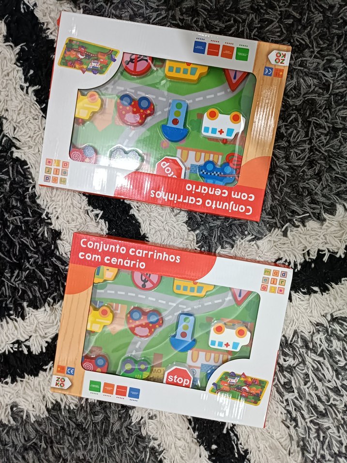 Renkli Eğitim Seti: Araba ve Oyun Alanı Puzzle - Görsel 5