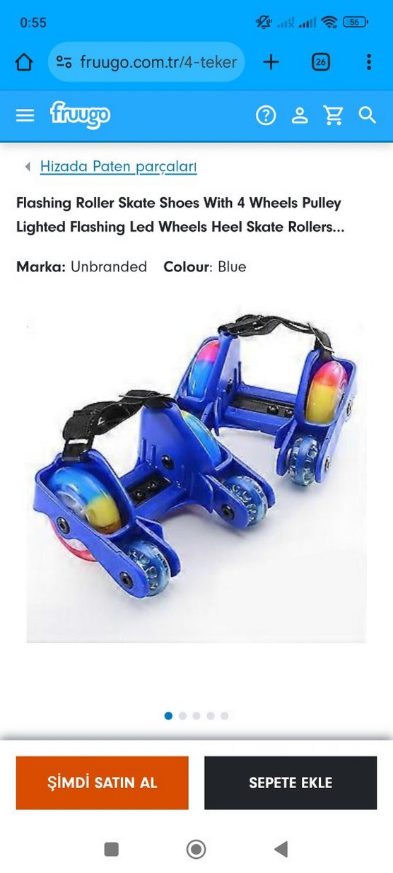 Renkli Bağlamalı Spor Kaykayı - Görsel 2