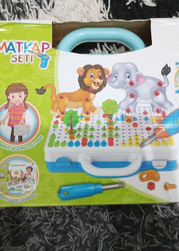 Renkli Matkap Seti Eğitici Oyuncak - Görsel 2