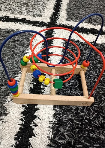 Renkli Ahşap Eğitici Oyuncak - Görsel 2