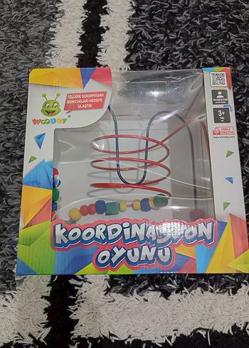 Renkli Ahşap Eğitici Oyuncak - Görsel 5