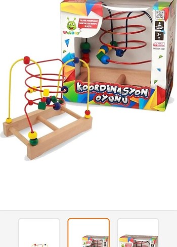Renkli Ahşap Eğitici Oyuncak - Görsel 8